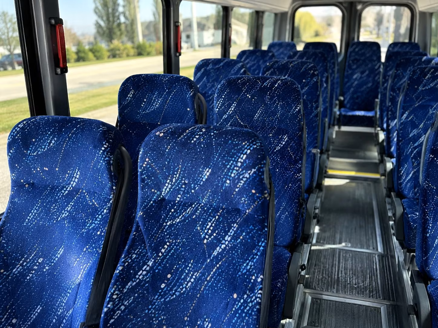 20 passenger minibus interior