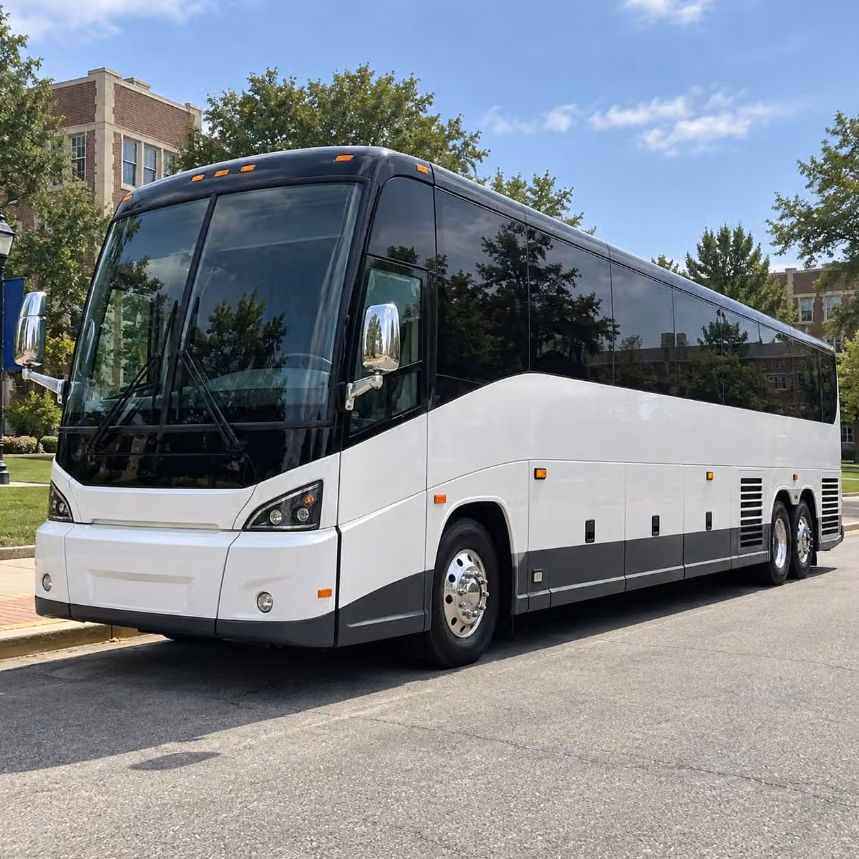 bridal party transportation and getting ready shuttles in fresno