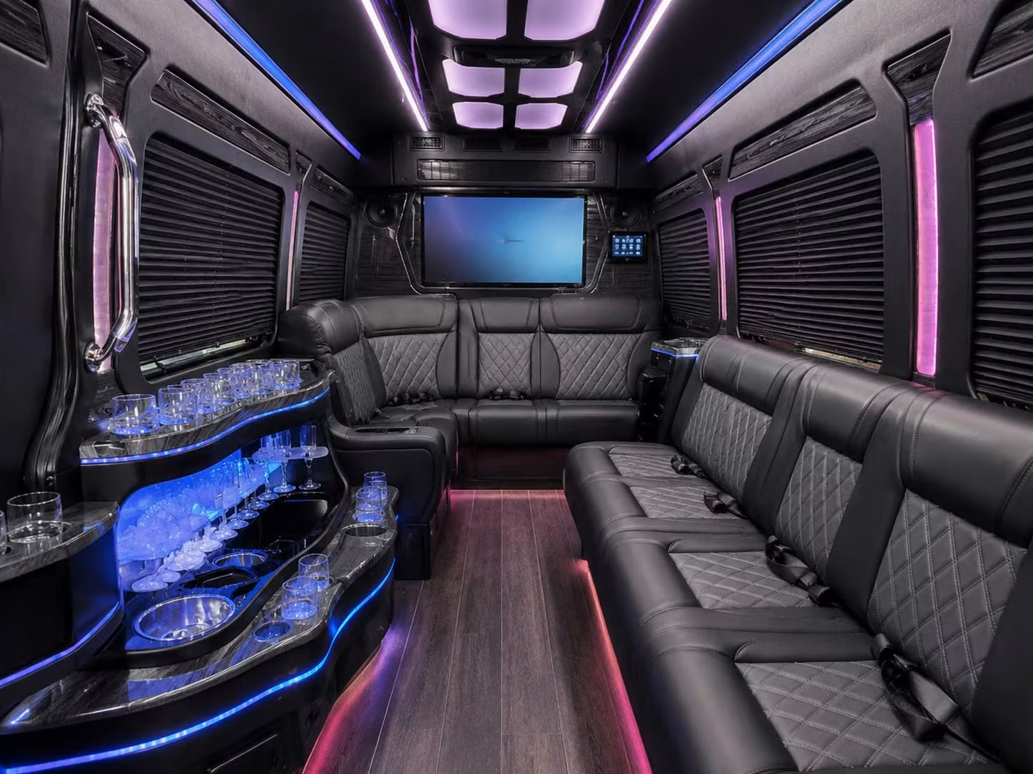 bus rental options for fresno trips