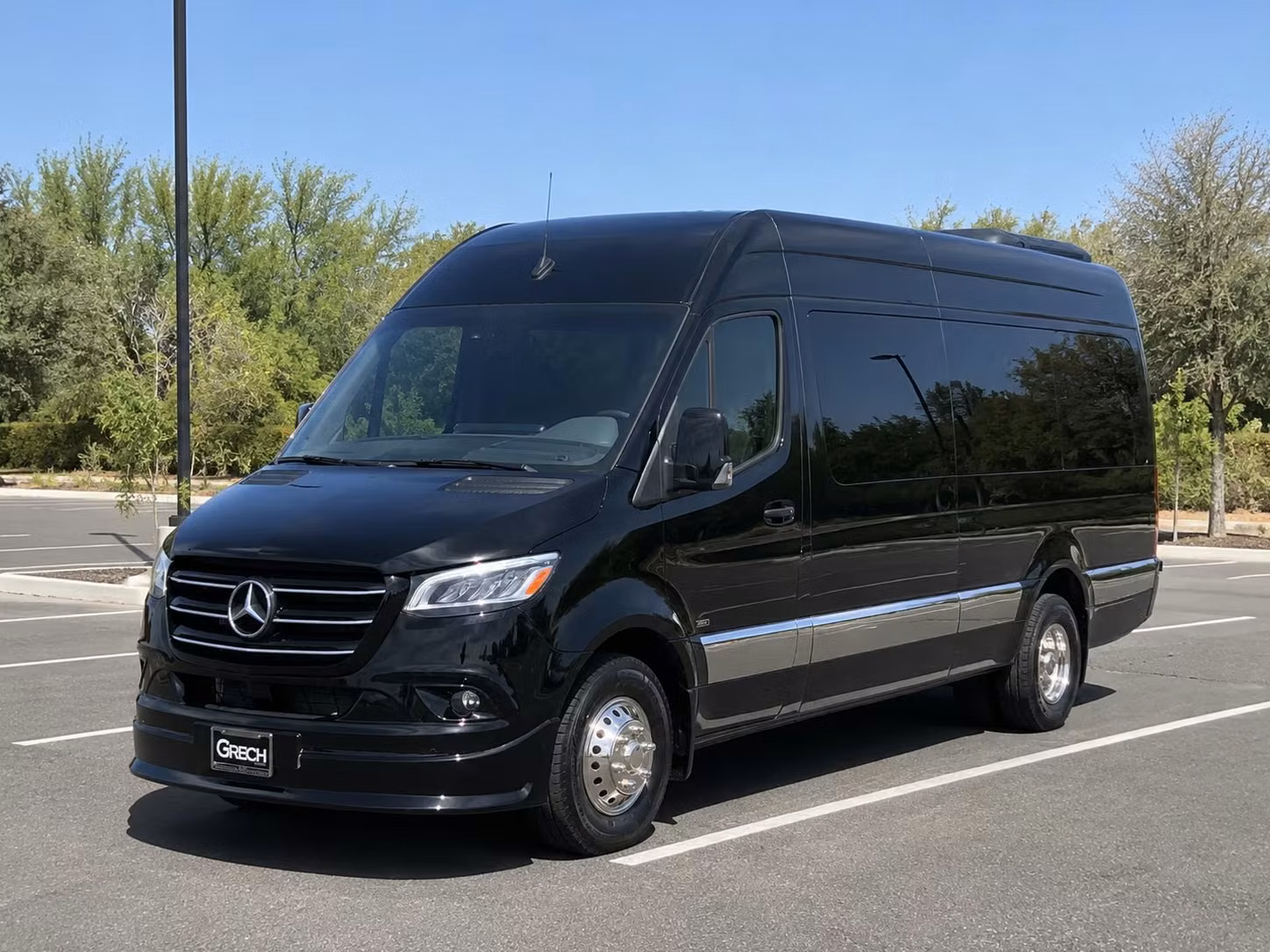 fresno sprinter van rental with driver