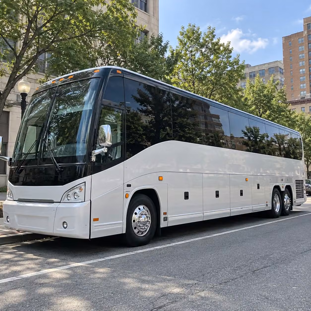 how bus type changes charter bus prices in fresno california