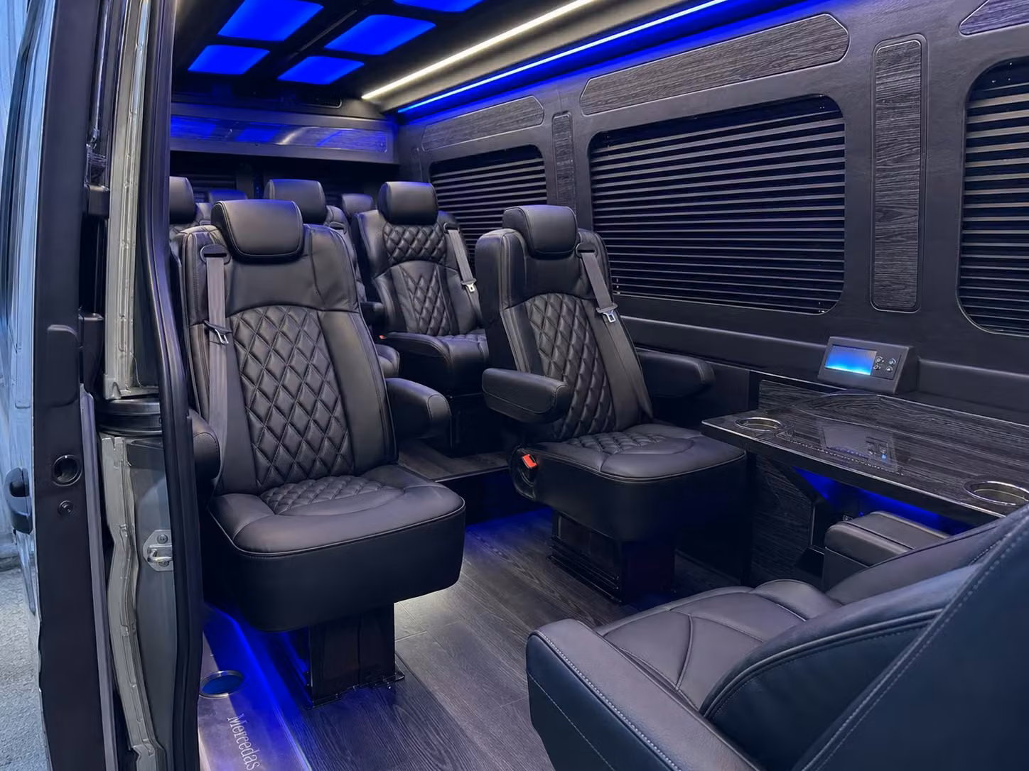 sprinter van transportation for groups and events across fresno