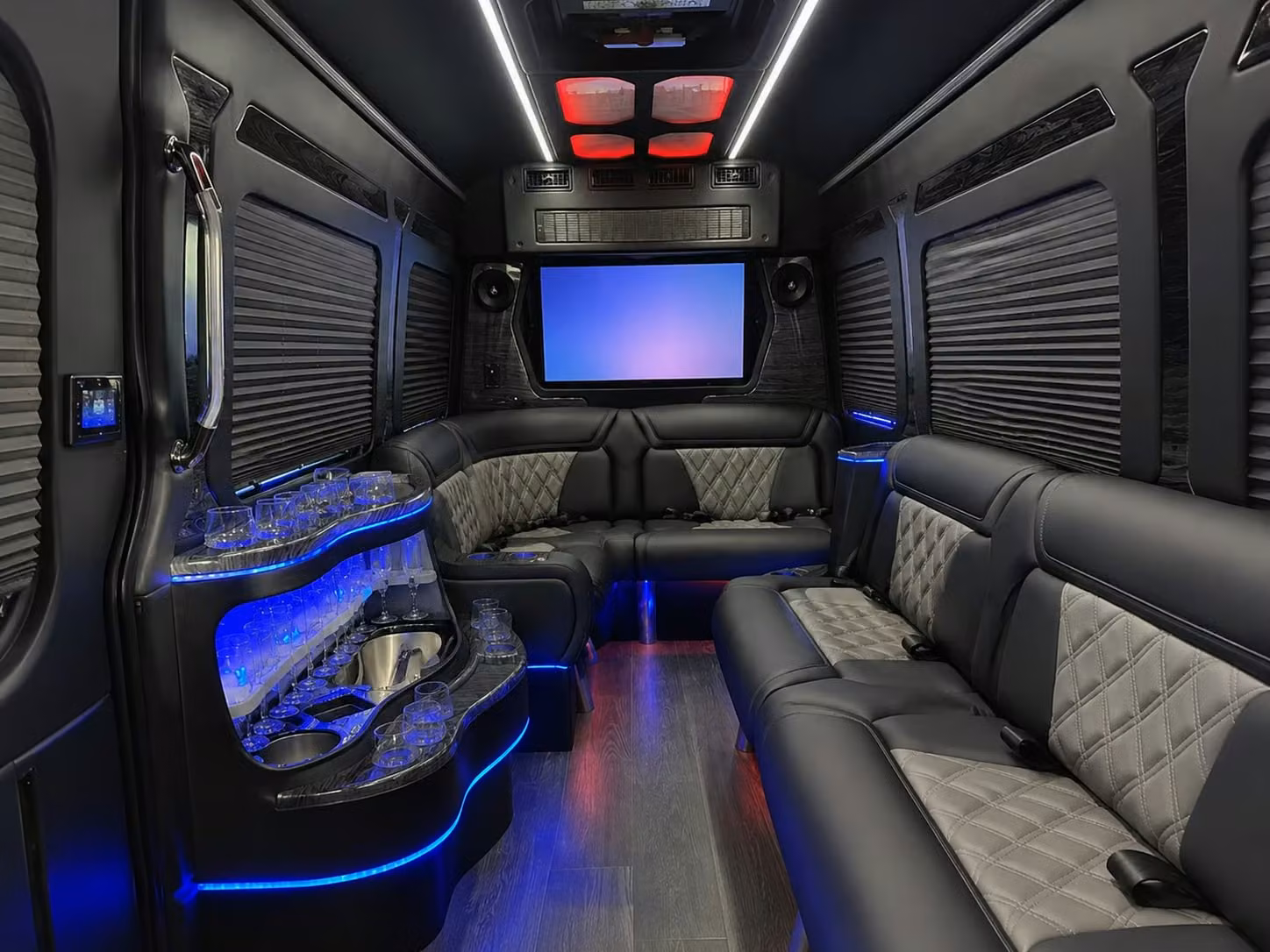 wedding reception shuttles to and from tower district and fig garden